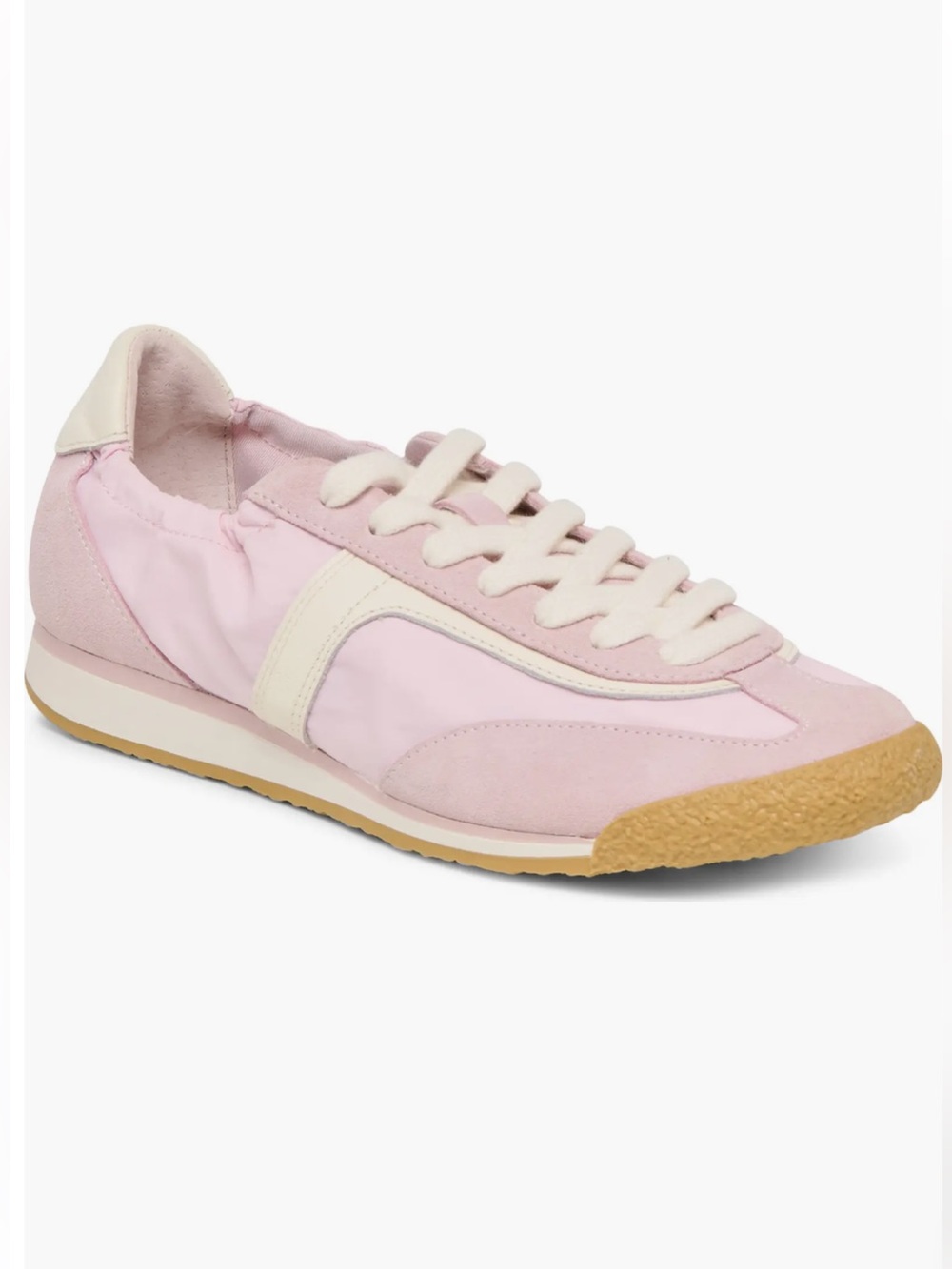Dolce Vita Sariya Pink Suede & Leather Women’s Sneakers Size 8